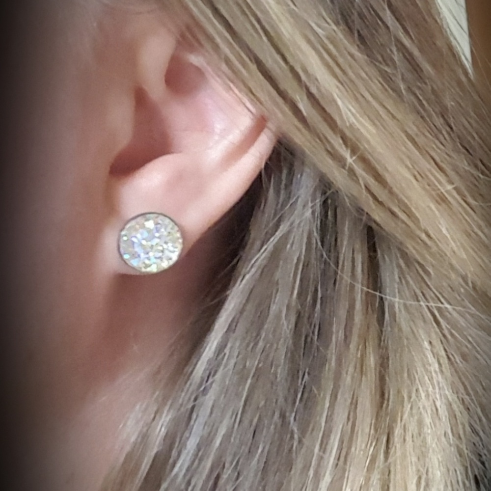 Druzy Earrings set - Picture 4 of 4